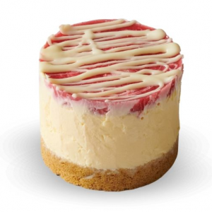 Raspberry White Choc Cheesecake