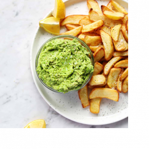 Chips & Mushy Peas
