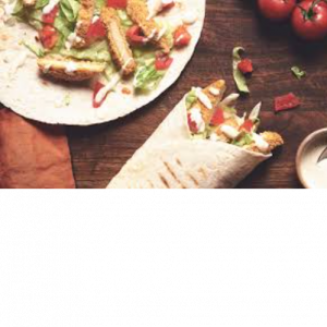 Southern Fried Chicken Wrap