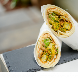 Veggie pakora Wrap v