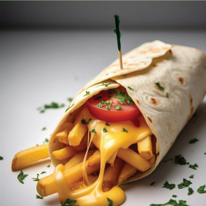 Chips and cheese Wrap