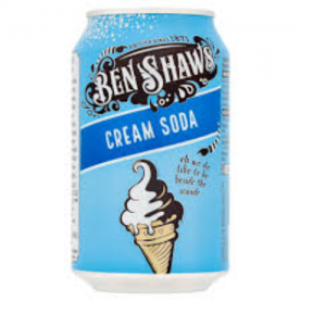 Ben Shaws Cream Soda Can