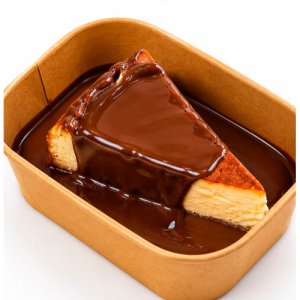 San Sebastian Cake Slice