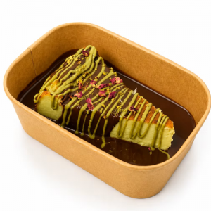 Pistachicho San Sebastian Cake Slice